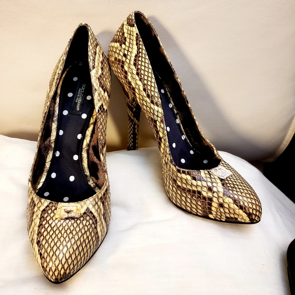 Authentic Snake Skin Heels